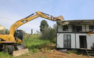 Bursa Nilüfer Gölyazı’da kaçak yapılara geçit yok