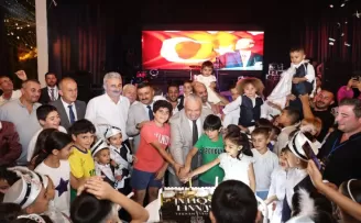Bursa Nilüferli çocuklara sünnet şöleni