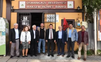Bursa Osmangazi’de Başkan Aydın Maksem’i dinledi
