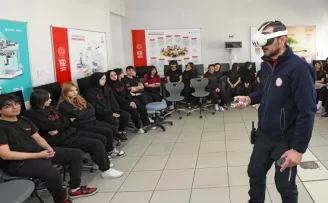 Bursa Osmangazi’de VR destekli afet tatbikatı