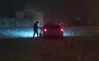 Bursa Uludağ’da drift yapan sürücüye Jandarma’dan ceza
