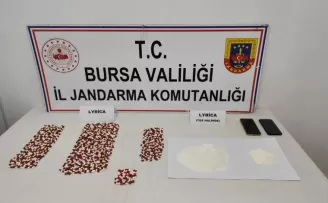 Bursa Yenişehir’de sentetik ecza ele geçirildi