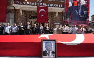 Bursa Yenişehir eski belediye başkanı Mehmet Kaya’ya veda