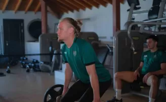 Bursaspor salonda çalıştı

