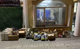 Büyükçekmece’de kaçak alkol ve tütün operasyonu

