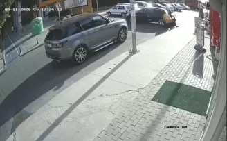 Büyükçekmece’de kan donduran kaza kamerada
