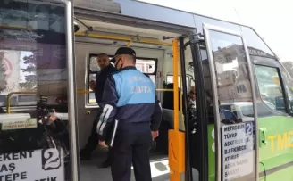 Büyükçekmece’de toplu ulaşım araçları denetlendi
