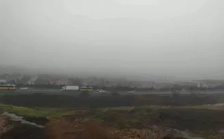 Büyükçekmece’de yoğun sis
