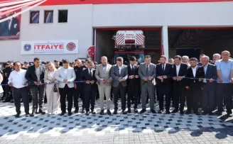 Büyükorhan tam donanımlı itfaiye binasına kavuştu