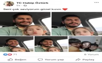 Cani baba 7 yaşındaki kızını boğazını keserek öldürdü
