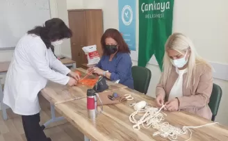 Çankaya’da kurslar pandemi önlemleriyle devam ediyor
