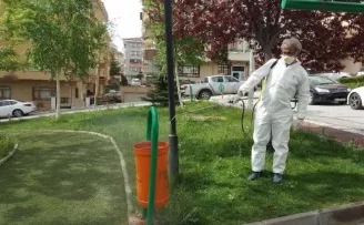 Çankaya’da salgın hastalıkla mücadele çalışmaları sürüyor

