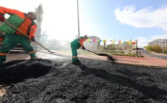 Çankaya’dan 70 bin ton asfalt
