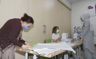 Çankaya Evlerinde ücretsiz dikiş kurslarına ilgi arttı
