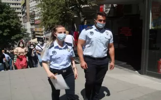 Çankaya zabıtasından esnafa destek ziyareti
