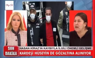 Canlı yayında gözaltı
