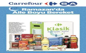 CarrefourSA, Ramazan kolilerinin satışına başladı
