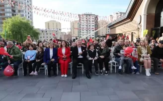 Çarşı Melikgazi’de 19 Mayıs coşkusu