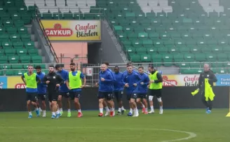 Çaykur Rizespor ara vermeden Antalyaspor hazırlıklarına başladı
