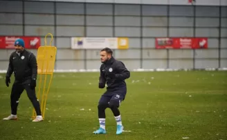 Çaykur Rizespor, Trabzonspor maçı hazırlıklarını sürdürdü
