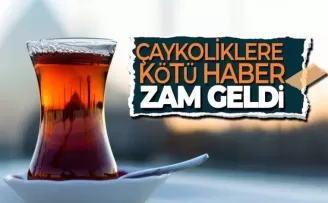 Çaylar şirketten devri bitiyor!