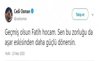 Cedi Osman’dan Fatih Terim’e geçmiş olsun mesajı
