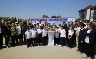 ÇEK Spor Salonu’na ilk harç törenle atıldı