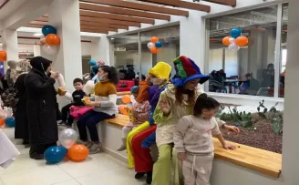 Çekmeköy’de özel çocuklar doyasıya eğlendi
