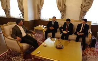 Çin Büyükelçiliği heyetinden Arı’ya ziyaret