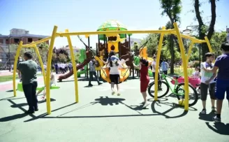 Çocuklar Bahçelievler’de doyasıya eğlendi
