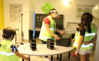 Çocuklar içi yeni aktivite alanları açıldı
