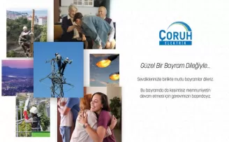 Çoruh Elektrik’ten Bayram Mesajı 