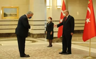Cumhurbaşkanı Erdoğan, Almanya Büyükelçisini kabul etti
