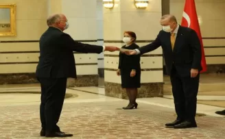 Cumhurbaşkanı Erdoğan, Belçika Büyükelçisini kabul etti

