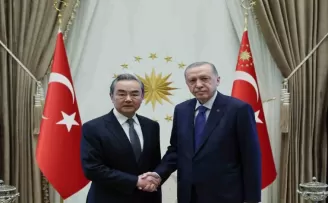 Cumhurbaşkanı Erdoğan, Çin Dışişleri Bakanı Wang Yi’yi kabul etti

