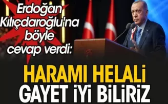 Cumhurbaşkanı Erdoğan’dan Kılıçdaroğlu’na Tepki!