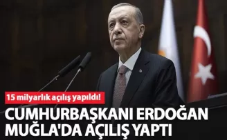 Cumhurbaşkanı Erdoğan’dan Muğla'da Önemli Açıklamalar!
