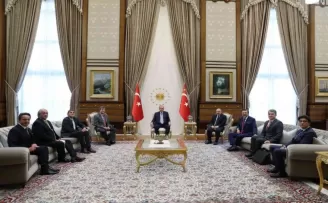 Cumhurbaşkanı Erdoğan, Farasis Energy CEO’Su Dr Keith Kepler‘i kabul etti
