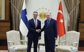 Cumhurbaşkanı Erdoğan, Finlandiya Cumhurbaşkanı Stubb ile görüştü