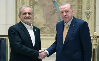 Cumhurbaşkanı Erdoğan, İranlı mevkidaşıyla görüştü