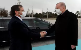Cumhurbaşkanı Erdoğan,  İsrail Devlet Başkanı Herzog’u resmi törenle karşıladı
