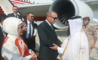 Cumhurbaşkanı Erdoğan Katar’da