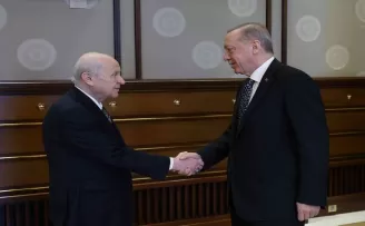 Cumhurbaşkanı Erdoğan, MHP Lideri Bahçeli’yi kabul etti
