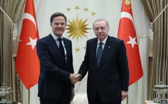 Cumhurbaşkanı Erdoğan, NATO Genel Sekreteri Rutte ile Külliye’de görüştü