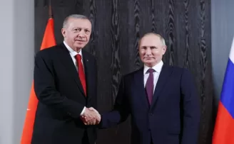 Cumhurbaşkanı Erdoğan Rusya Devlet Başkanı Vladimir Putin İle Görüştü!