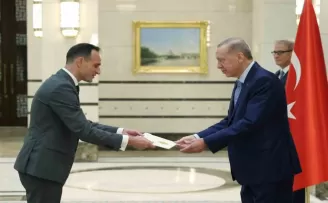 Cumhurbaşkanı Erdoğan, Slovenya Büyükelçisi Rencelj’i kabul etti
