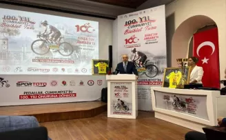 Cumhuriyet Bisiklet Turu’nda Müftüoğlu’ndan anlamlı jest

