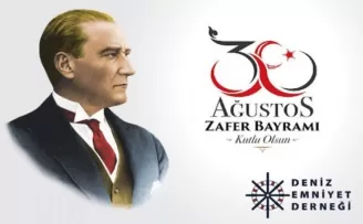 Deniz Emniyet Derneği’nden 30 Ağustos kutlaması
