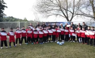 Denizli’de geleceğin yıldızları futbol kampında buluştu