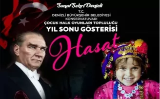 Denizli’de minik yıldızlar sahneye çıkıyor